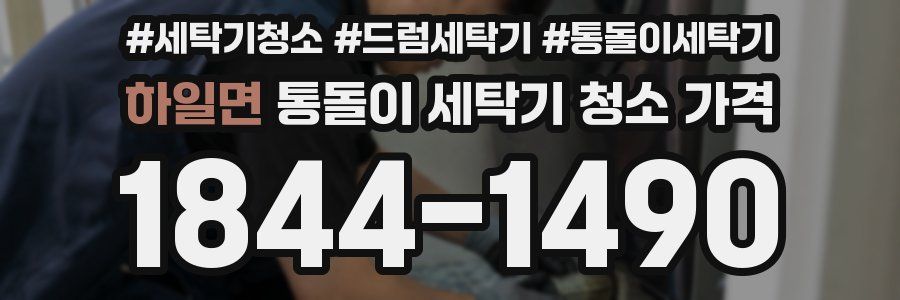 하일면 통돌이 세탁기 청소 가격
