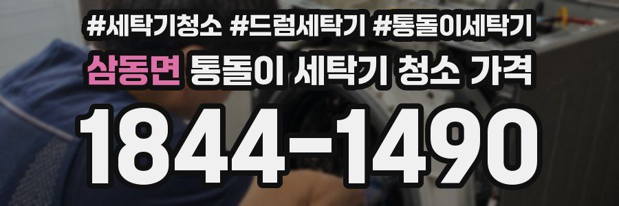 삼동면 통돌이 세탁기 청소 가격