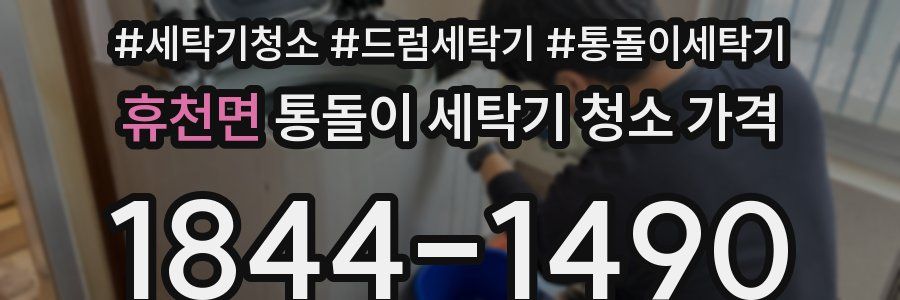 휴천면 통돌이 세탁기 청소 가격