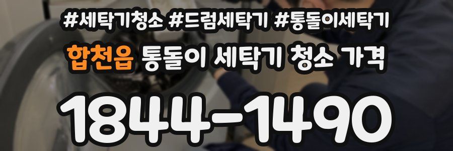합천읍 통돌이 세탁기 청소 가격