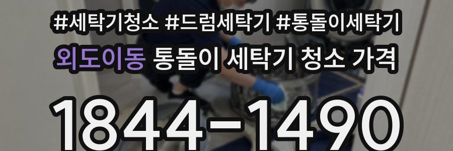 외도이동 통돌이 세탁기 청소 가격