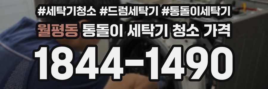 월평동 통돌이 세탁기 청소 가격
