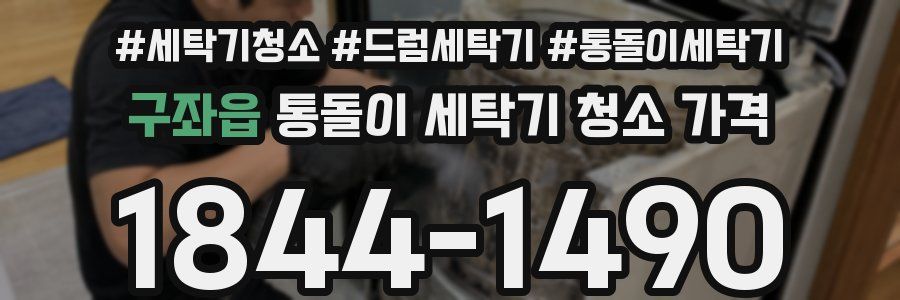 구좌읍 통돌이 세탁기 청소 가격