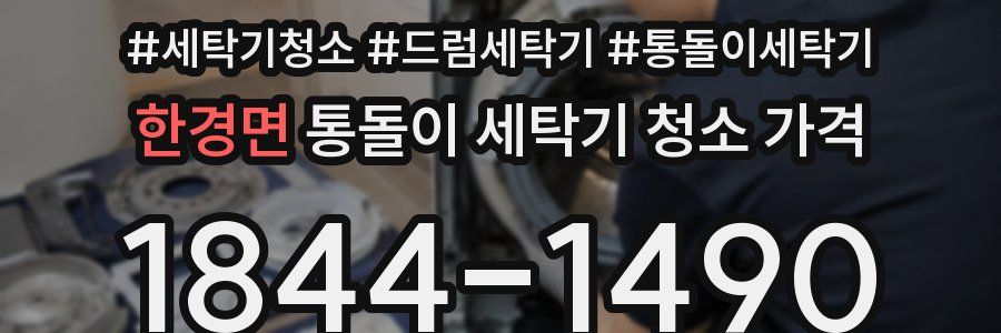 한경면 통돌이 세탁기 청소 가격