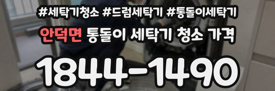 안덕면 통돌이 세탁기 청소 가격