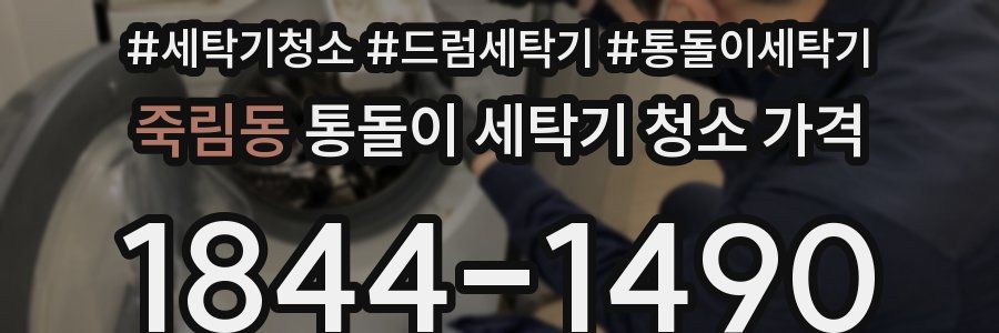 죽림동 통돌이 세탁기 청소 가격