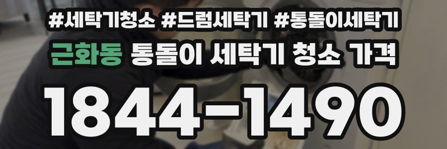 근화동 통돌이 세탁기 청소 가격