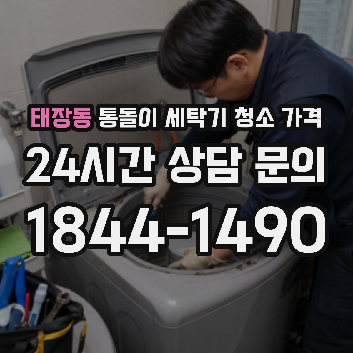 태장동 통돌이 세탁기 청소 가격