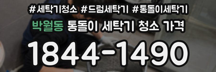 박월동 통돌이 세탁기 청소 가격