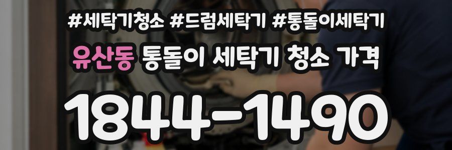 유산동 통돌이 세탁기 청소 가격