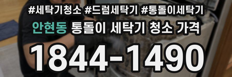 안현동 통돌이 세탁기 청소 가격