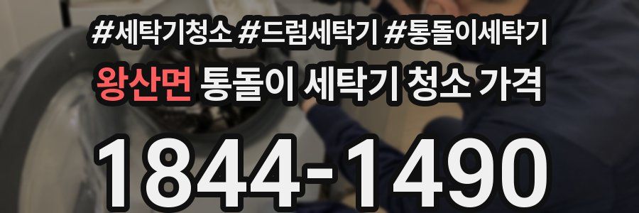왕산면 통돌이 세탁기 청소 가격