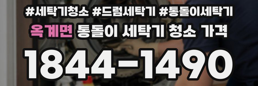 옥계면 통돌이 세탁기 청소 가격
