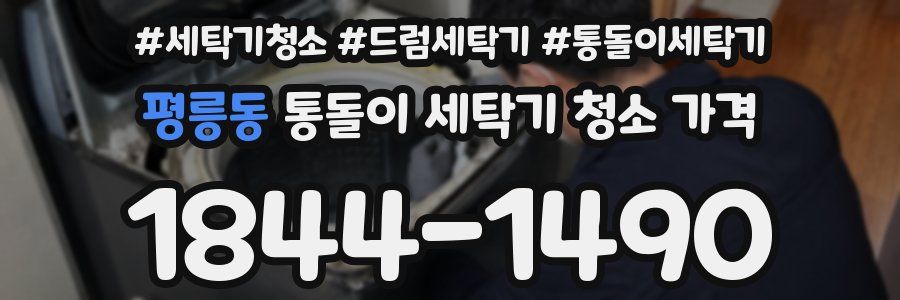 평릉동 통돌이 세탁기 청소 가격