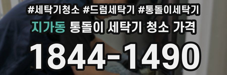 지가동 통돌이 세탁기 청소 가격