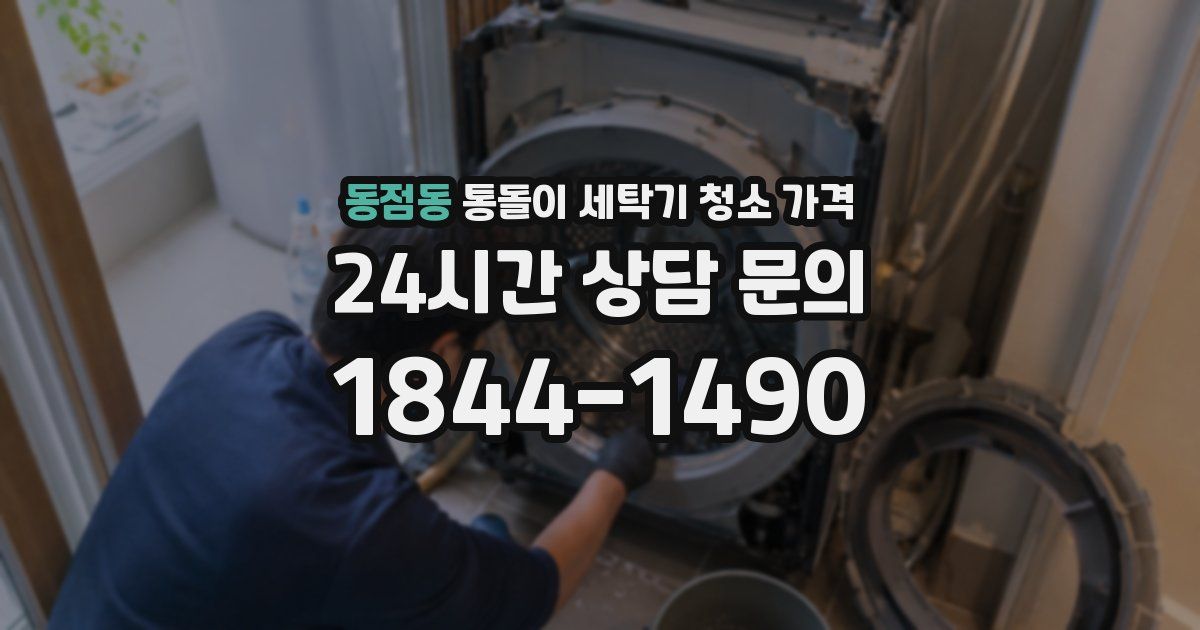 동점동 통돌이 세탁기 청소 가격
