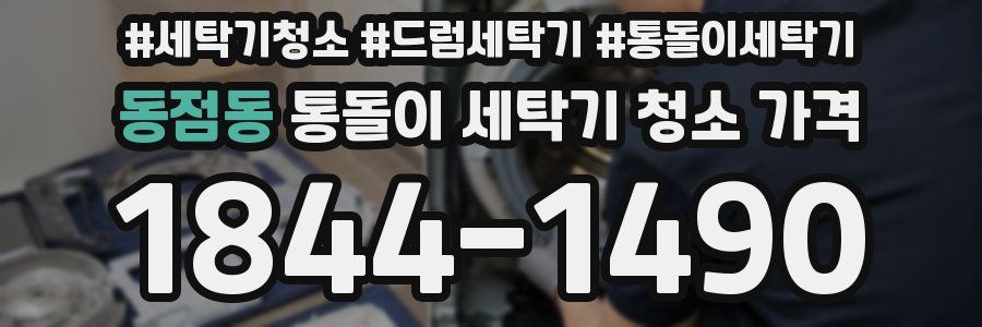 동점동 통돌이 세탁기 청소 가격