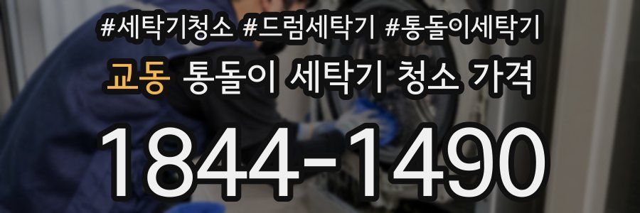 교동 통돌이 세탁기 청소 가격