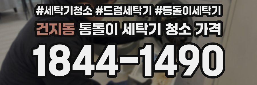 건지동 통돌이 세탁기 청소 가격