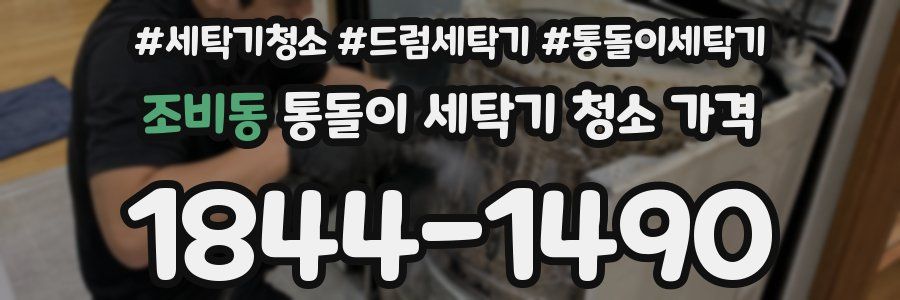 조비동 통돌이 세탁기 청소 가격