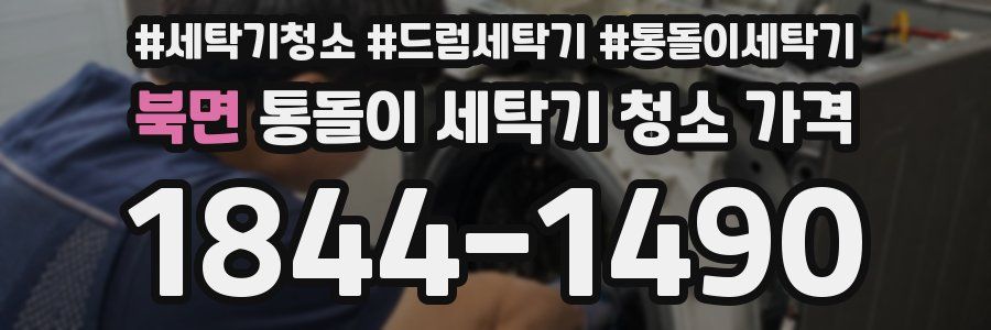 북면 통돌이 세탁기 청소 가격