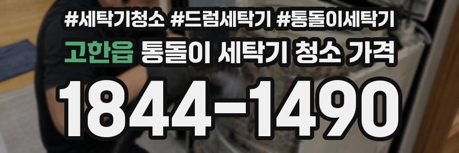 고한읍 통돌이 세탁기 청소 가격