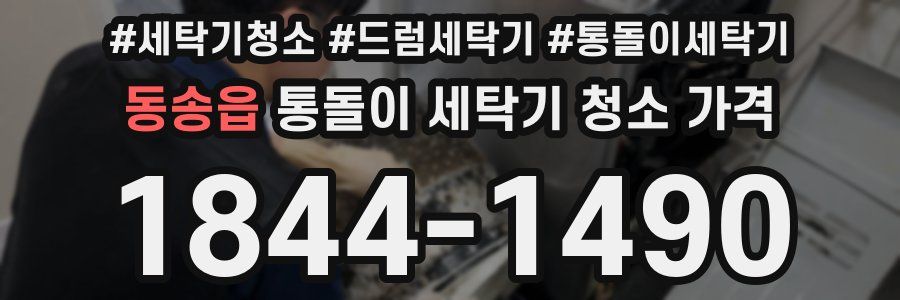동송읍 통돌이 세탁기 청소 가격