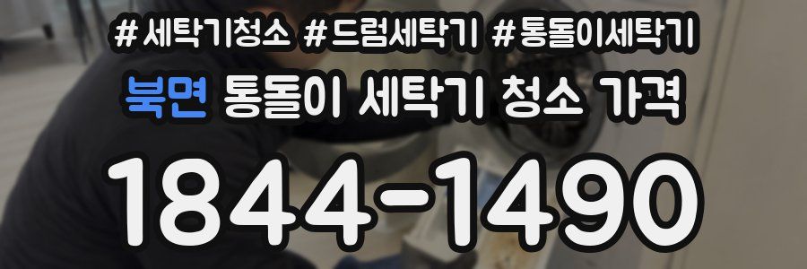 북면 통돌이 세탁기 청소 가격