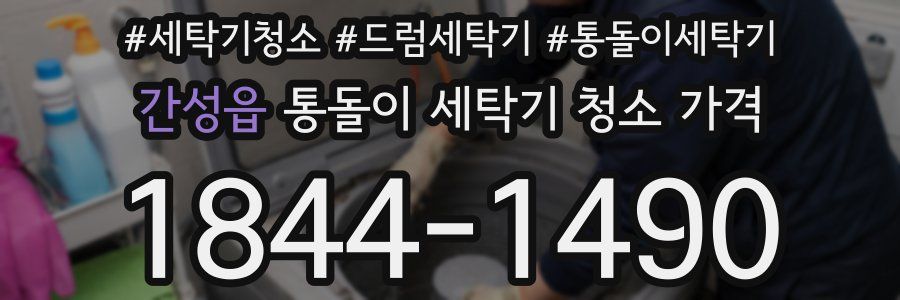 간성읍 통돌이 세탁기 청소 가격