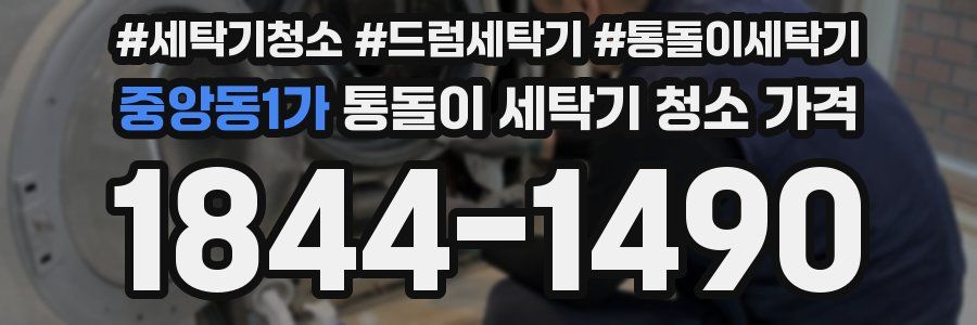 중앙동1가 통돌이 세탁기 청소 가격