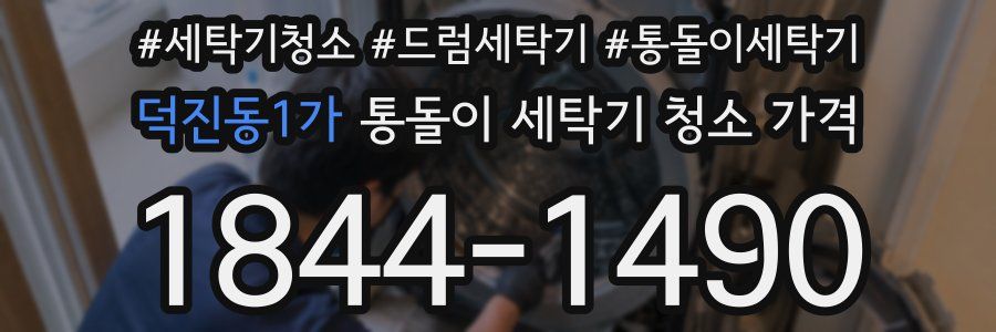 덕진동1가 통돌이 세탁기 청소 가격