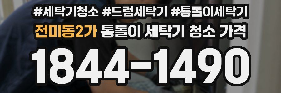 전미동2가 통돌이 세탁기 청소 가격
