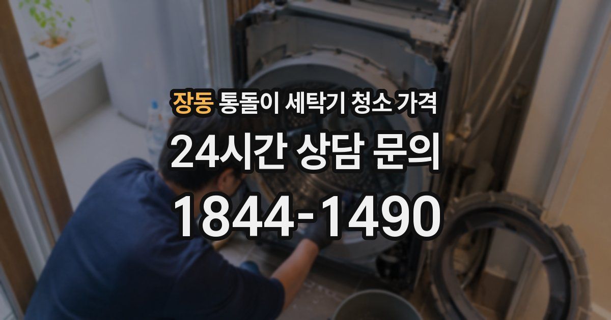 장동 통돌이 세탁기 청소 가격