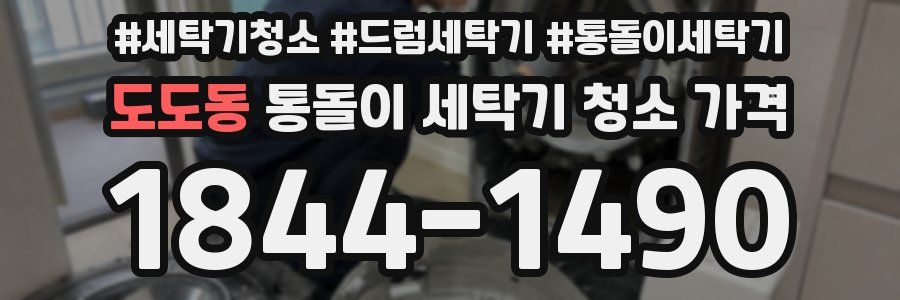 도도동 통돌이 세탁기 청소 가격