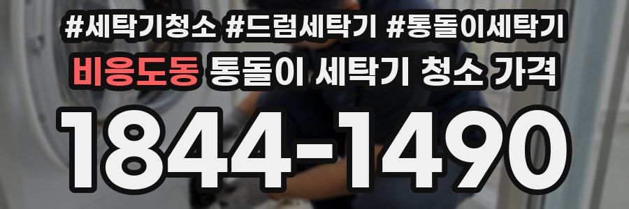 비응도동 통돌이 세탁기 청소 가격
