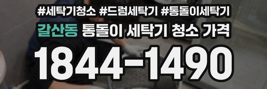 갈산동 통돌이 세탁기 청소 가격