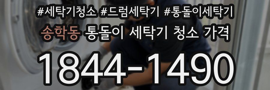 송학동 통돌이 세탁기 청소 가격