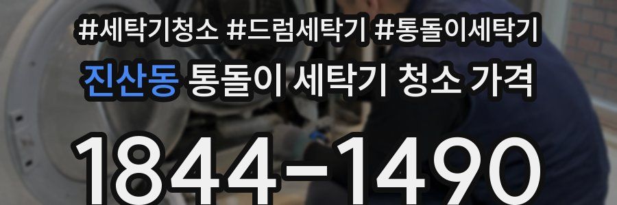 진산동 통돌이 세탁기 청소 가격