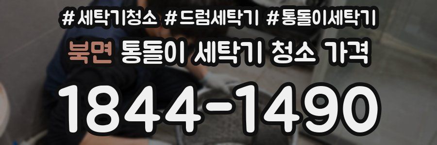 북면 통돌이 세탁기 청소 가격