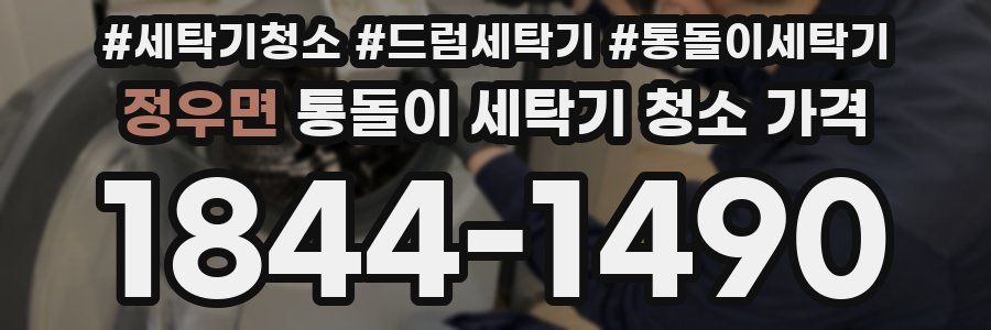 정우면 통돌이 세탁기 청소 가격