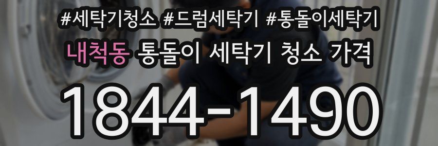 내척동 통돌이 세탁기 청소 가격
