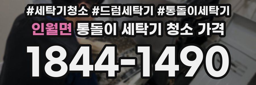 인월면 통돌이 세탁기 청소 가격