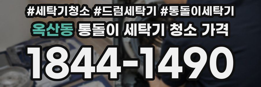 옥산동 통돌이 세탁기 청소 가격