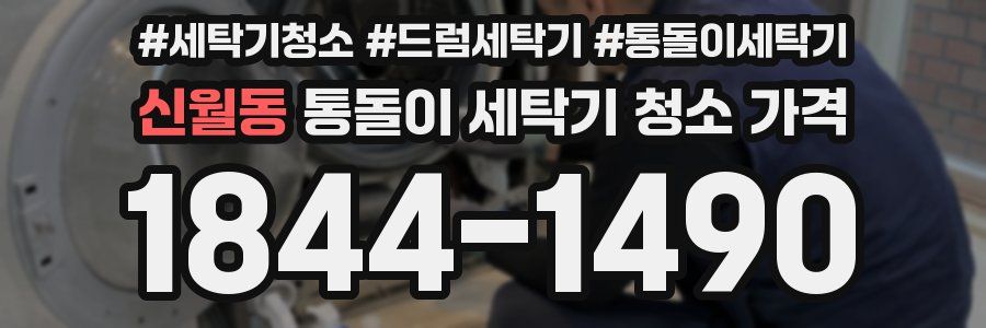 신월동 통돌이 세탁기 청소 가격