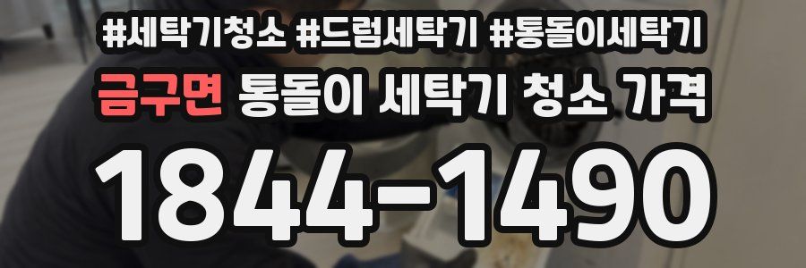 금구면 통돌이 세탁기 청소 가격