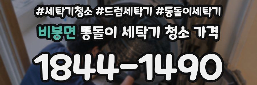 비봉면 통돌이 세탁기 청소 가격