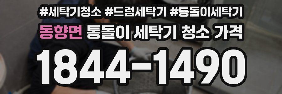동향면 통돌이 세탁기 청소 가격