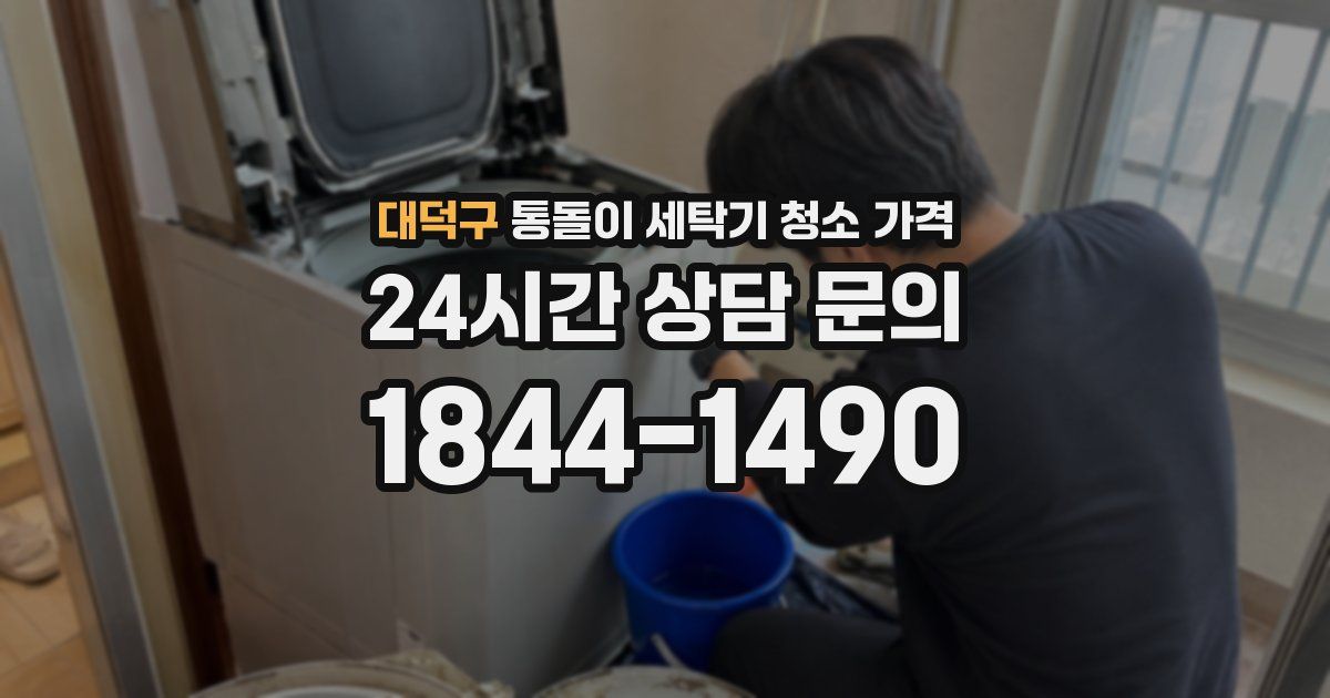 대덕구 통돌이 세탁기 청소 가격