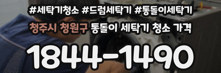 청주시 청원구 통돌이 세탁기 청소 가격
