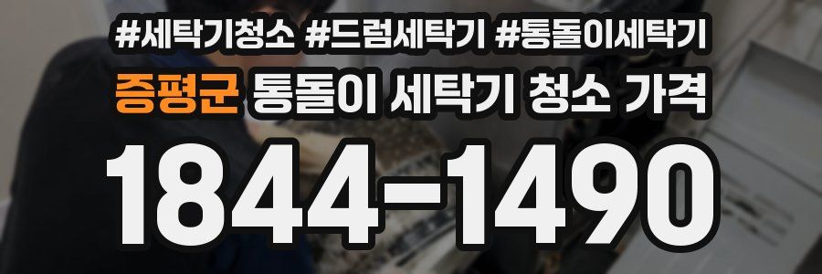 증평군 통돌이 세탁기 청소 가격